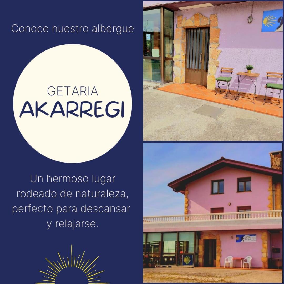 Akarregi-Kanpaia Albergue De Peregrinos Getaria Kültér fotó