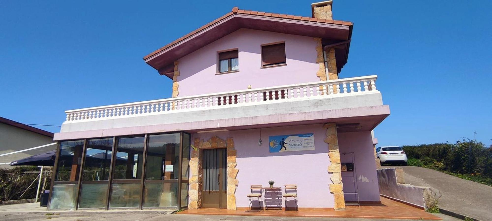 Akarregi-Kanpaia Albergue De Peregrinos Getaria Kültér fotó